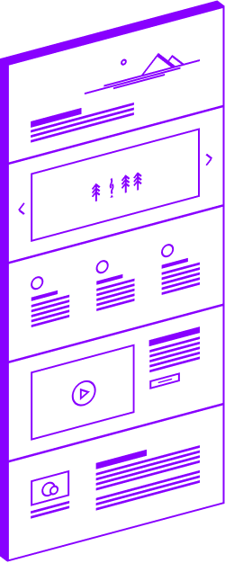 Content built using blocks